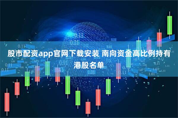股市配资app官网下载安装 南向资金高比例持有港股名单